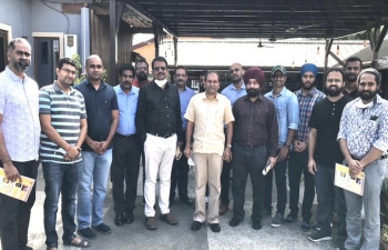 High Commissioner interacted with members of Indian Community in Takoradi on 12 September, 2020